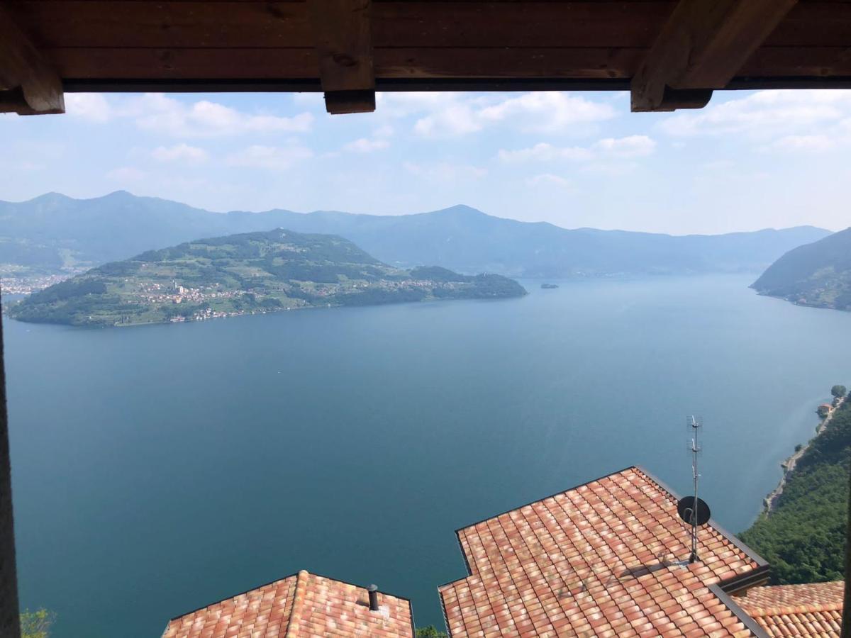 La Villetta In Residence Con Piscina E Vista Lago Parzanica 外观 照片
