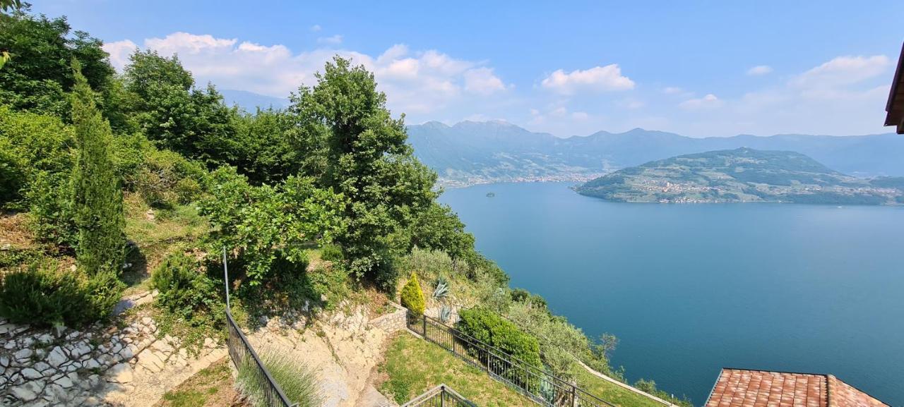 La Villetta In Residence Con Piscina E Vista Lago Parzanica 外观 照片